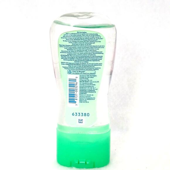 Johnson's Aloe Vitamin E Baby Oil Gel Mild 6.5 oz. Newborn Bath Moisturize NEW - Picture 3 of 5